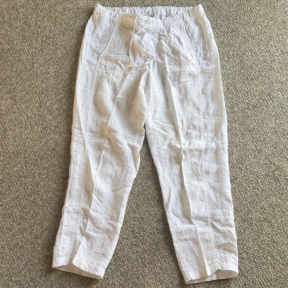 J. Jill Pants - J. Jill Women's White Straight Leg Pants